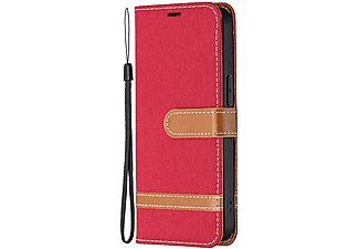 KÖNIG DESIGN Handyhülle, Bookcover, Apple, iPhone 13 Pro Max, Rot