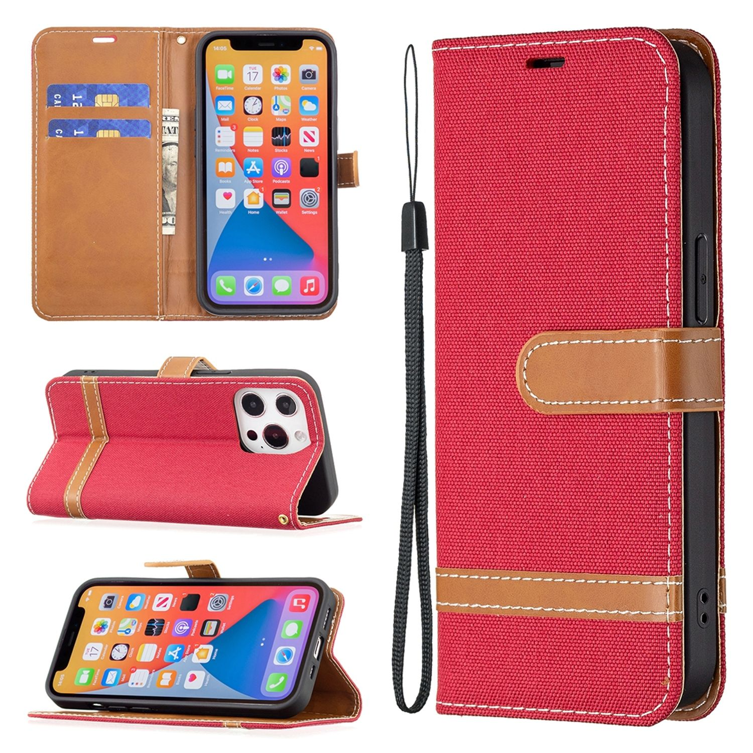 Pro Case, 13 Bookcover, DESIGN Book KÖNIG Apple, 90 iPhone Max,