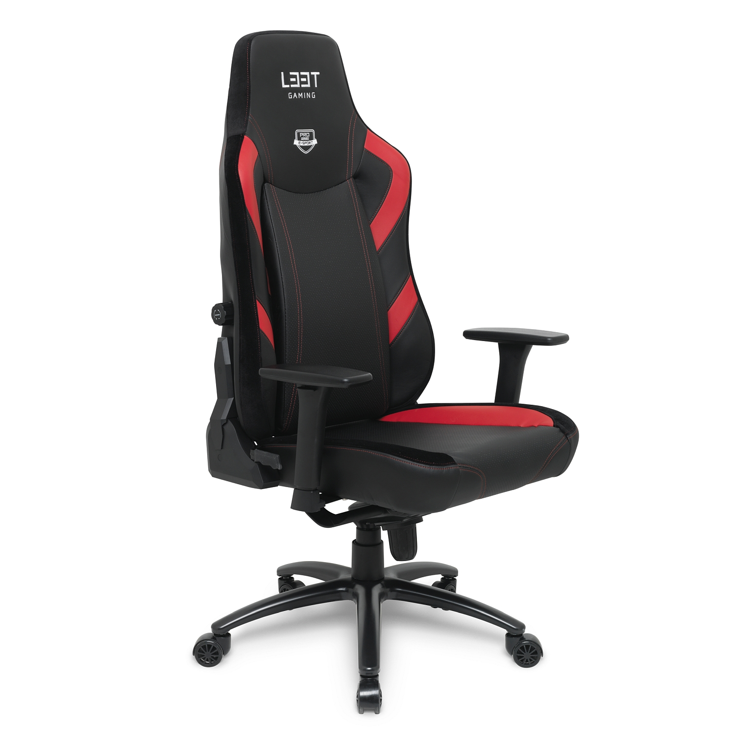 E-SPORT Gaming Pro L33T Ergo Schwarz Stuhl, / Rot