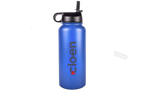 Botella térmica  - Bottle Doble Capa CLOEN., Azul marino