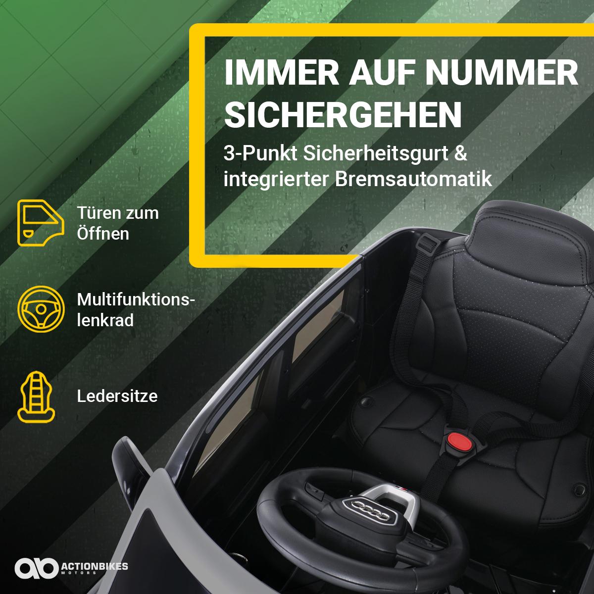 MOTORS Audi 4M ACTIONBIKES SQ8 Lizenziert Elektroauto