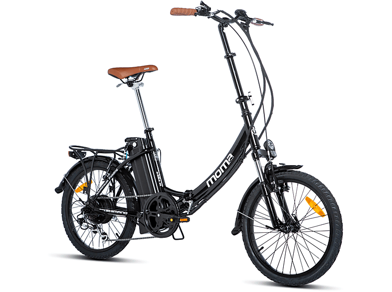 Momabikes Bicicleta Eléctrica Urbana E-28.2, Negro