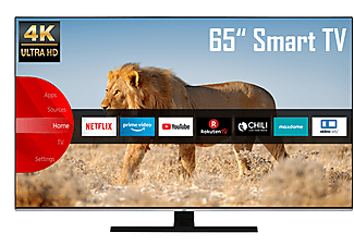 JVC LT-65VU8055 LED TV (Flat, 65 Zoll / 164 cm, UHD 4K, SMART TV)