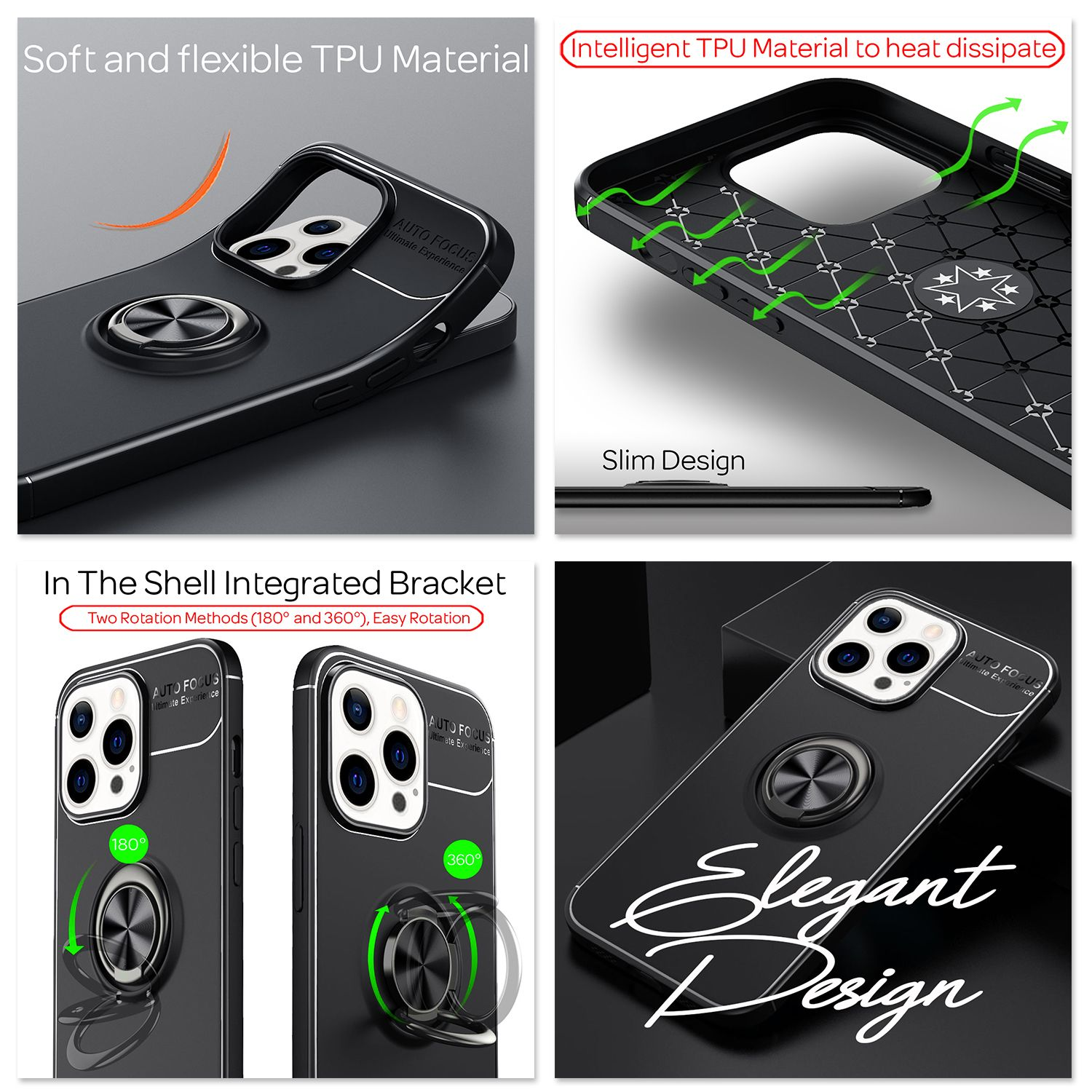 NALIA Matte Silikon Roségold Ring 13 iPhone Pro Max, Apple, Backcover, Hülle