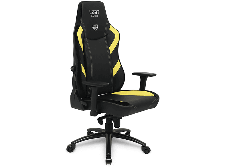 Ergo / Gelb L33T Schwarz Stuhl, Gaming E-SPORT Pro