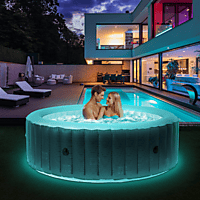 MSPA Comfort Starry C-ST061 mit LED-Band Spa Pool Whirlpool, anthrazit