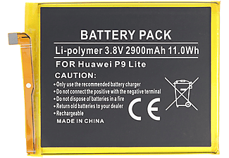 ACCUCELL Akku passend für Huawei P9 Lite Akku HB366481ECW Li-Polymer, 3,8V, 2900mAh, 11,0Wh, built-in,... LiPo - Lithium-Polymer Smartphone-Akku, 2900 mAh