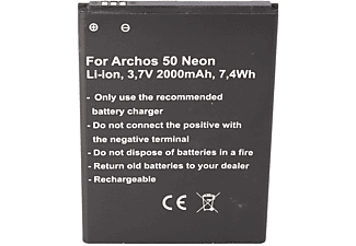 ACCUCELL Akku passend für den Archos AC50NE Akku Archos 50 Neon 77,9 x 56,0 x 4,3mm Li-Ion - Lithium-Ionen Smartphone-Akku, 2000 mAh