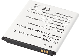 ACCUCELL Samsung Galaxy XCover 2 Nachbau Akku nur passend für EB485159LU Akku GT-S7710 Li-Ion - Lithium-Ionen Smartphone-Akku, 1750 mAh