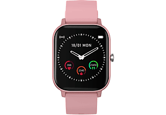 LEVOWATCH L10 Damen Smartwatch Silikon, Rosa