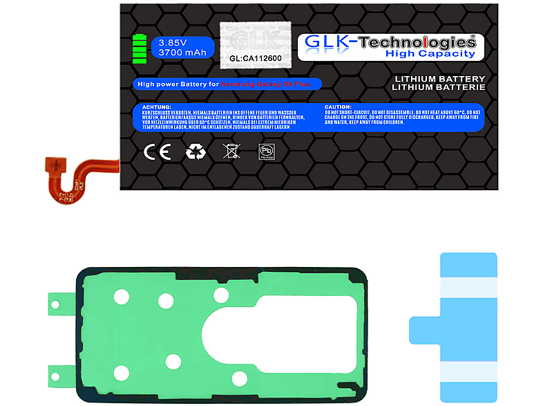GLK-TECHNOLOGIES NiMH Akkus – 4x 3200 MAh, 3,7V, Wiederaufladbar | Flat Top Für Taschenlampen, Kameras, Spielzeug