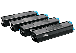 ABC Kompatibel Set 4x Toner CMYK (43324408 Black 43381907 Cyan 43381906 Magenta 43381905 Yellow)