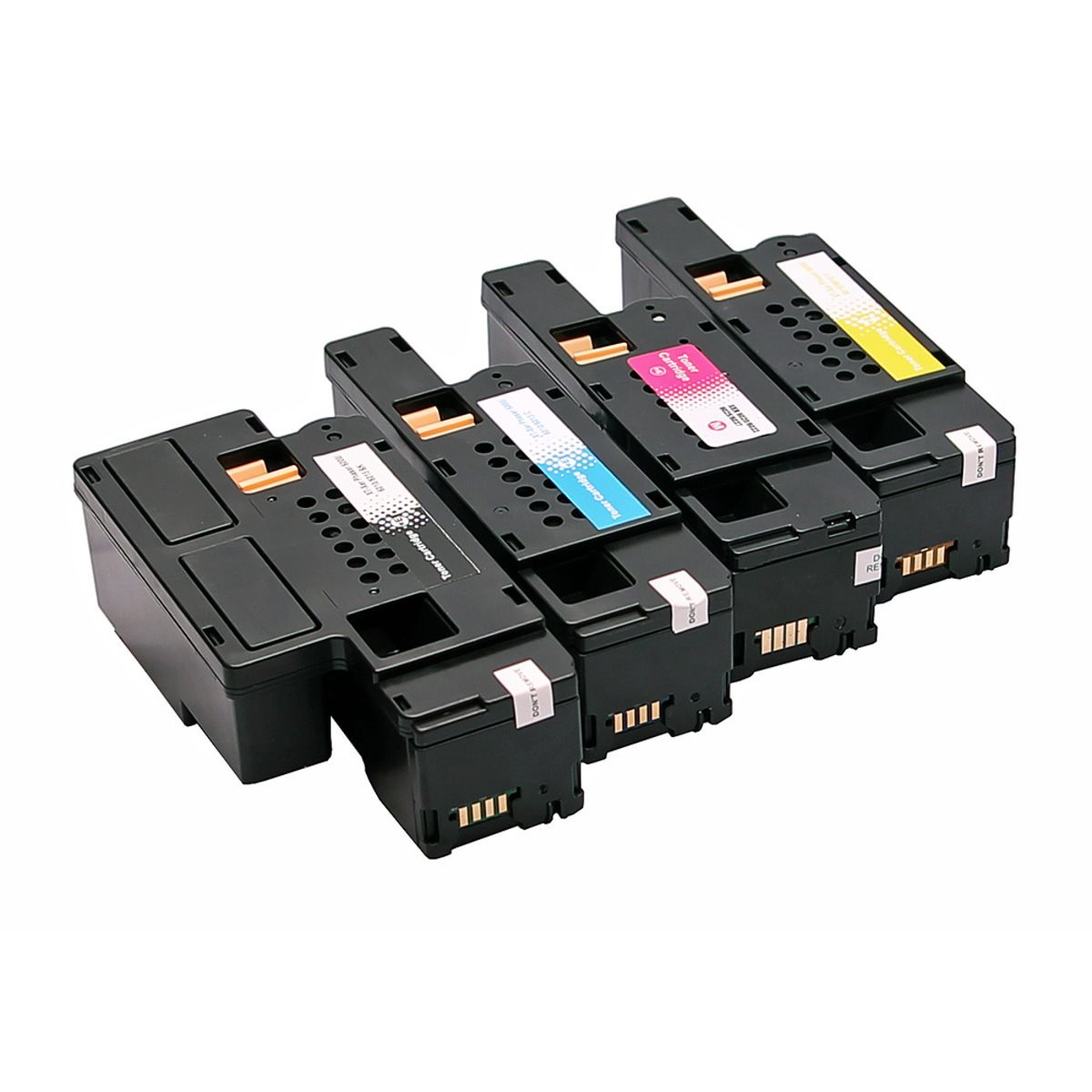 Kompatibel 4x C13S050613 Toner (C13S050611 (Magenta) (Cyan) (Yellow) Set C13S050612 CMYK C13S050614 (Black)) ABC