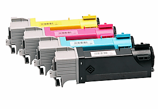 ABC Kompatibel Set 4x Toner CMYK (593-10258 DT615 Black 593-10259 KU051 Cyan 593-10260 WM138 Magenta 593-10261 PN124 Yellow)