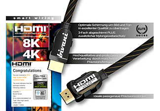 BIVANI Premium 8K Ultra High-Speed 48 Gbps 2.1a Kabel - Elite-Series Ultra High-Speed HDMI 2.1a Kabel