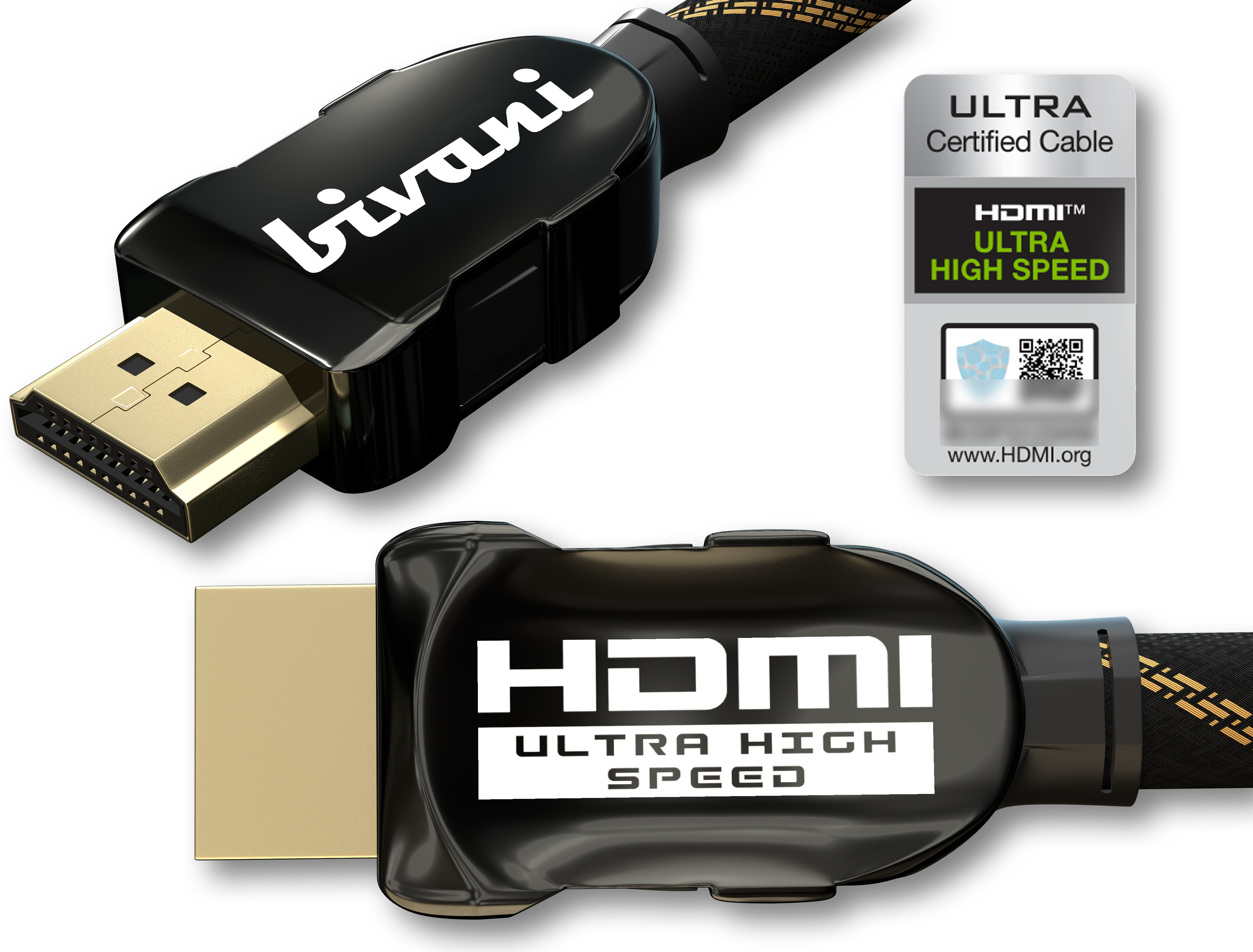 BIVANI Premium 8K HDMI Kabel High-Speed Kabel Ultra 2.1a Elite-Series Gbps - 48 Ultra High-Speed 2.1a