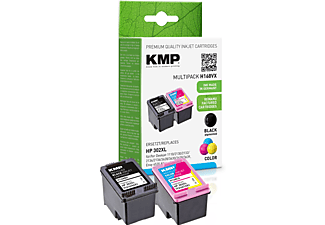 KMP ersetzt HP 302XL Tintenpatrone Multipack 4-Farben (Schwarz,Cyan,Magenta,Gelb) (HP 302XL)