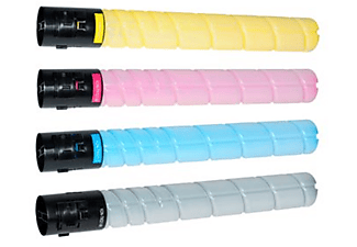 ABC Kompatibles Set 4x Toner CMYK (Konica A8DA250 TN-324Y)