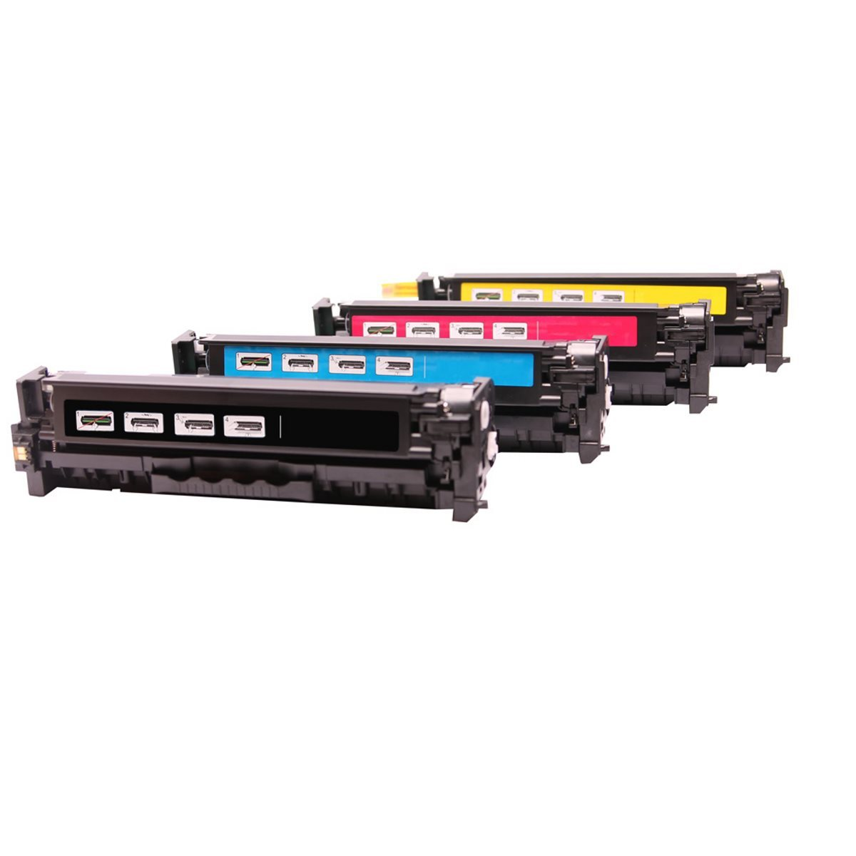 Cyan Black 718 K CMYK (718 ABC C Toner 718 718 M Yellow) Magenta 4X Y Set Kompatibel