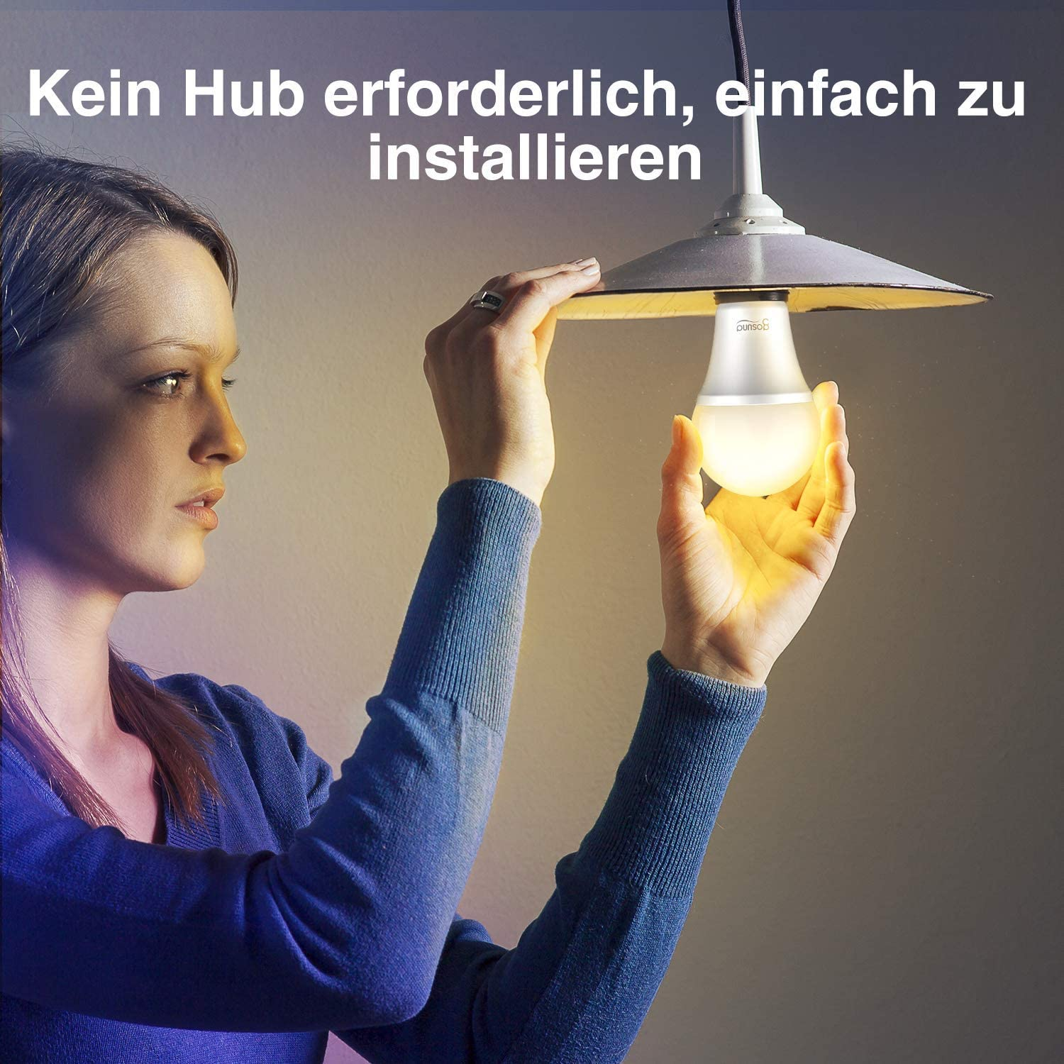 Glühbirne NiteBird Smarte Mehrfarbig LED GOSUND WB4 Glühbirne