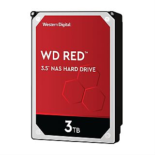 Disco duro 3TB 3 TB - WESTERN DIGITAL Disco duro WD 3TB RED 256MB SATA 6GB/S INTELLI POWER R, Interno
