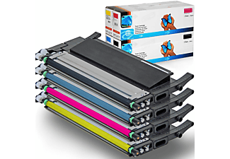 D&C Xpress SL-C430 Series Toner Patronen Set Multipack 4-Farben (Schwarz, Cyan, Magenta, Gelb) (CLT-P404C)