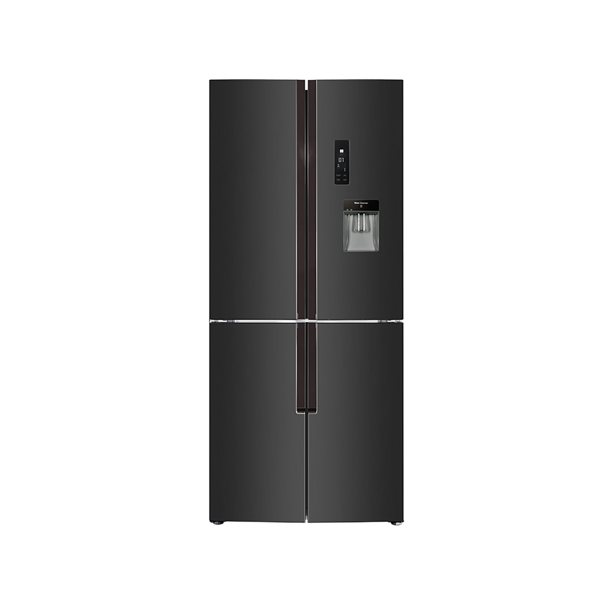 Frigorífico Americano - Frigorífico Americano - CHiQ FCD418NE4D, 418L, No Frost, Dispensador Agua, 42dB, Altura 181.5 cm, F CHIQ, Color Acero Inoxidable Oscuro