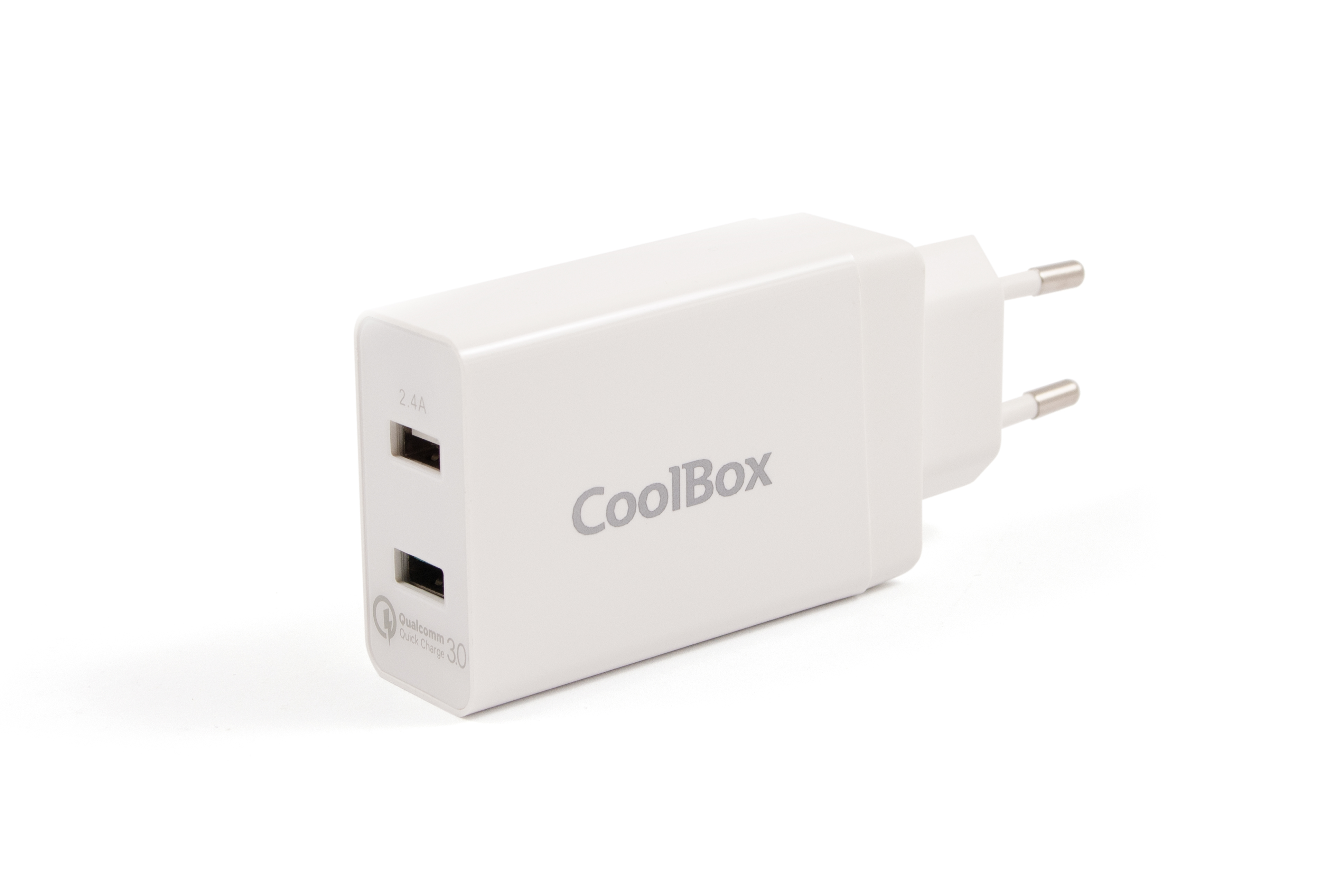 Cargador - Cargador QC3.0 COOLBOX, Blanco