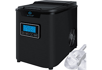 KESSER 20802 Eiswürfelbereiter Eiswürfelmaschine (150 Watt, schwarz)