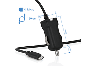 Wicked Chili Adaptateur USB Double Pour Prise Allume-Cigare Pour Apple IPhone 5 / IPad 4 / IPad