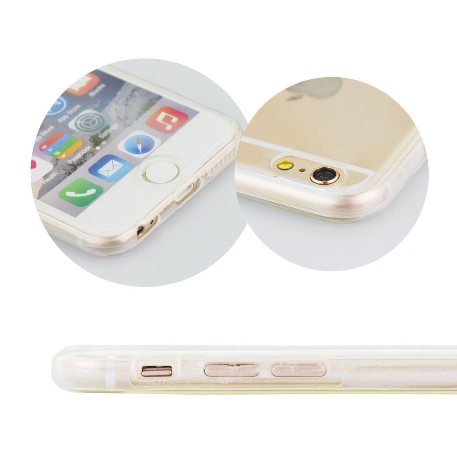 Case, COFI 13, Apple, 360 Full Transparent iPhone Cover,