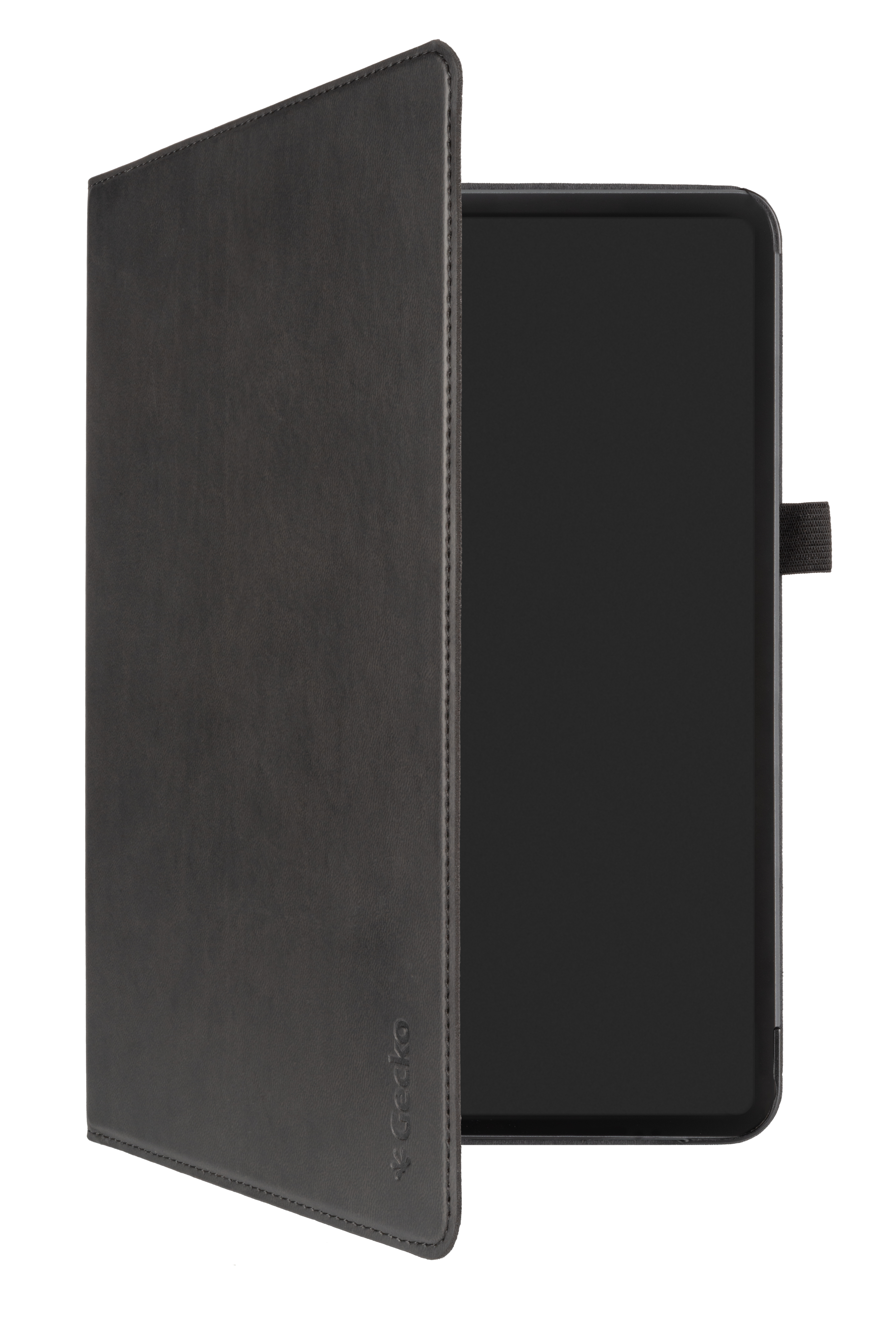 Cover Bookcover Easy-Click iPad für 2.0 GECKO COVERS Leather, (2020) PU Hülle Apple Air Schwarz Tablet