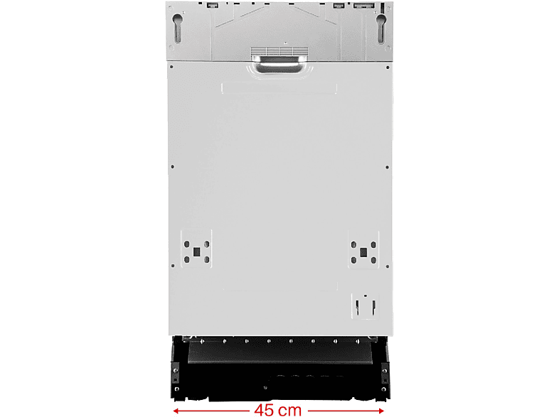 Lavavajillas compacto - VOX LC4745IXE, 45 cm, Gris