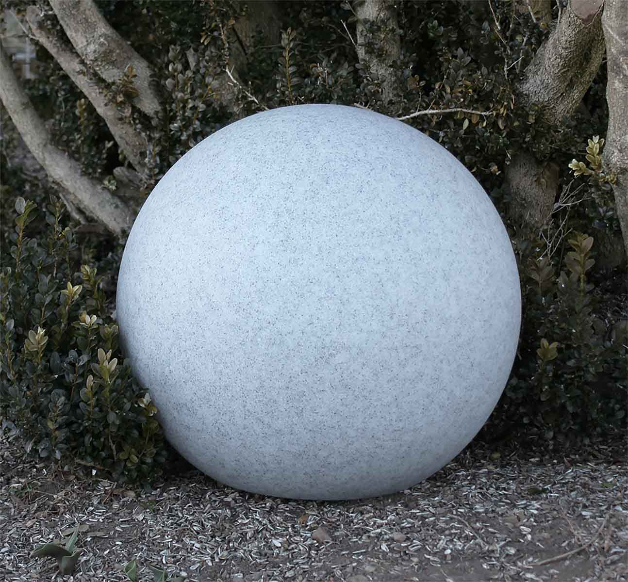 GlowOrb Gartenkugelleuchte Stone 45cm KIOM 10478