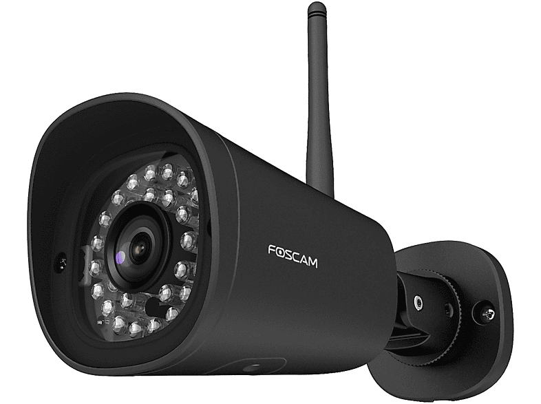 Auflösung 1536 Überwachungskamera, pixels x (schwarz), Video: FOSCAM G4P 2304