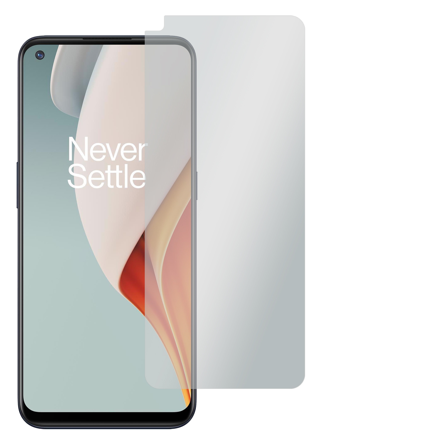 SLABO 4x Displayschutzfolie No Reflexion Displayschutz(für OnePlus N100) Nord