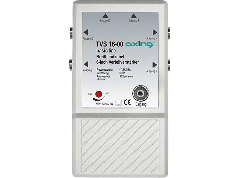 AXING TVS 16-00 Verteilverstärker Verteilverstärker | Adapter & Kabel