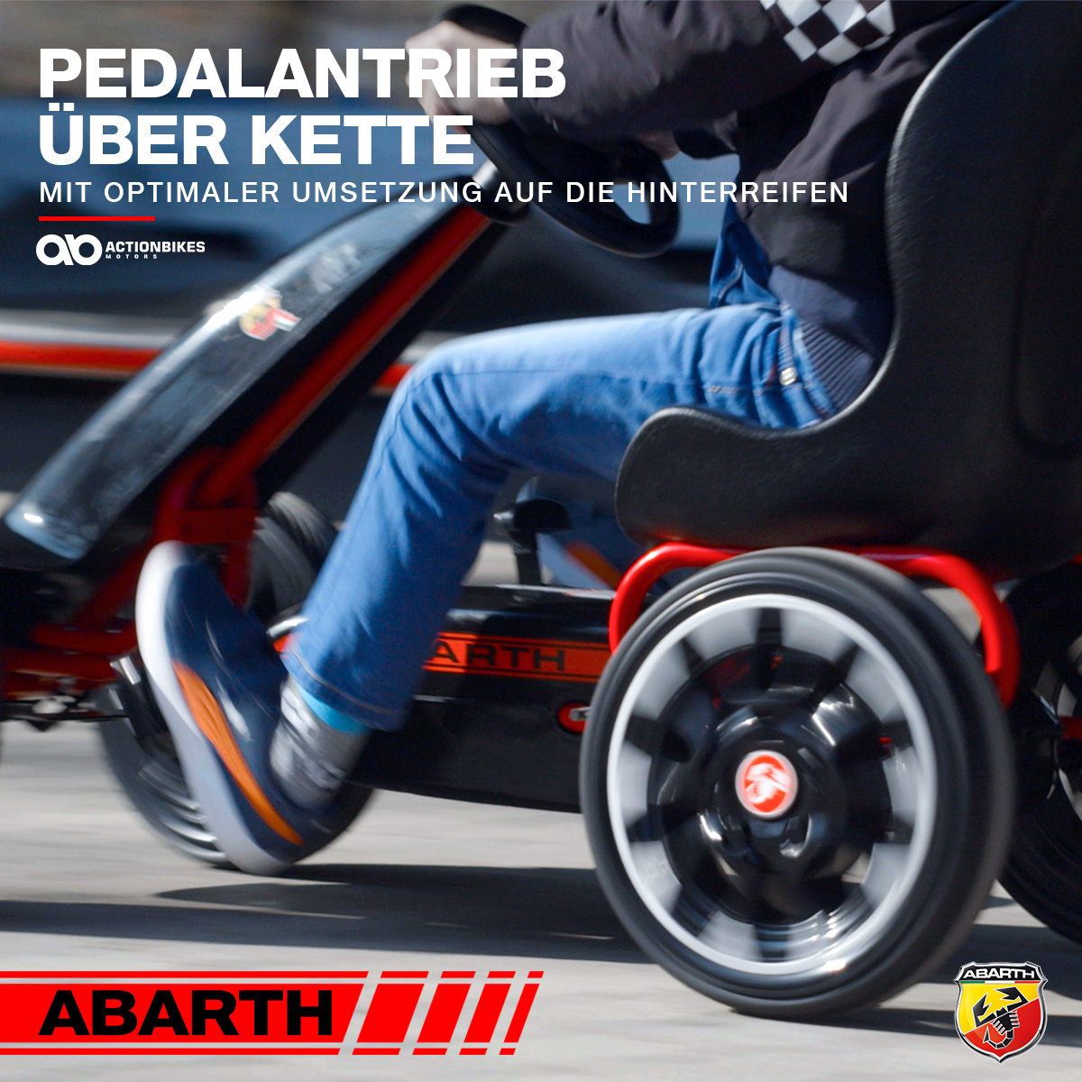 FS595 MOTORS Go-Kart ACTIONBIKES Abarth