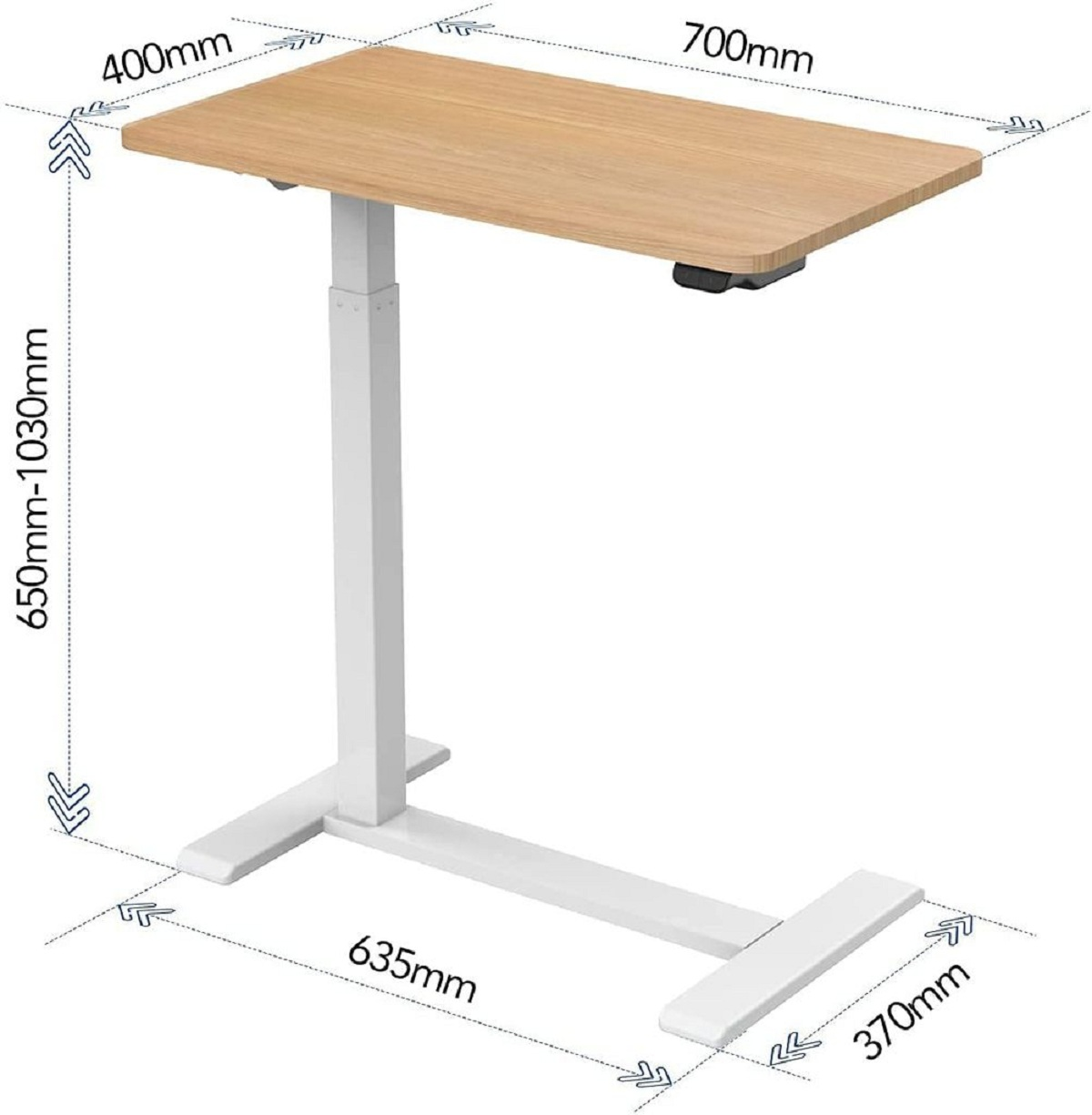 Höhenverstellbarer E26-7040 FLEXISPOT Schreibtisch