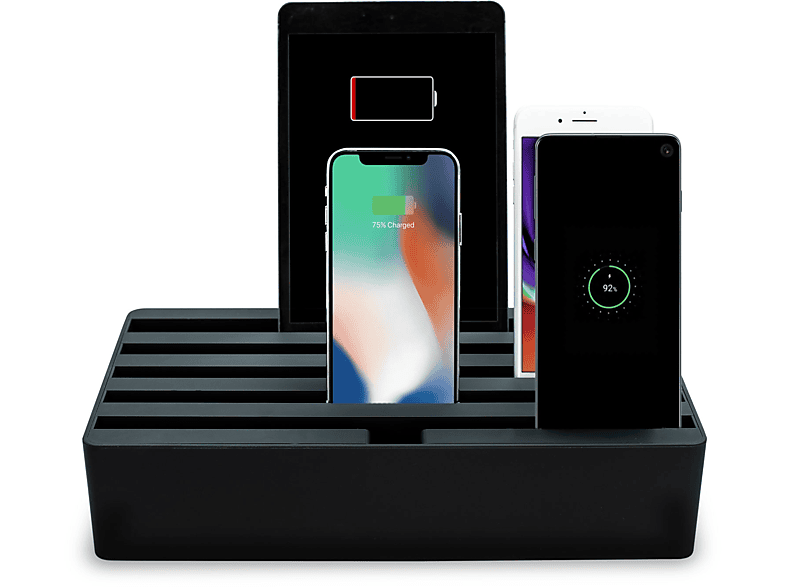 ALLDOCK Classic Family Ladestation Apple, Samsung, Huawei, LG, Xiaomi, Nokia, Google, OnePlus