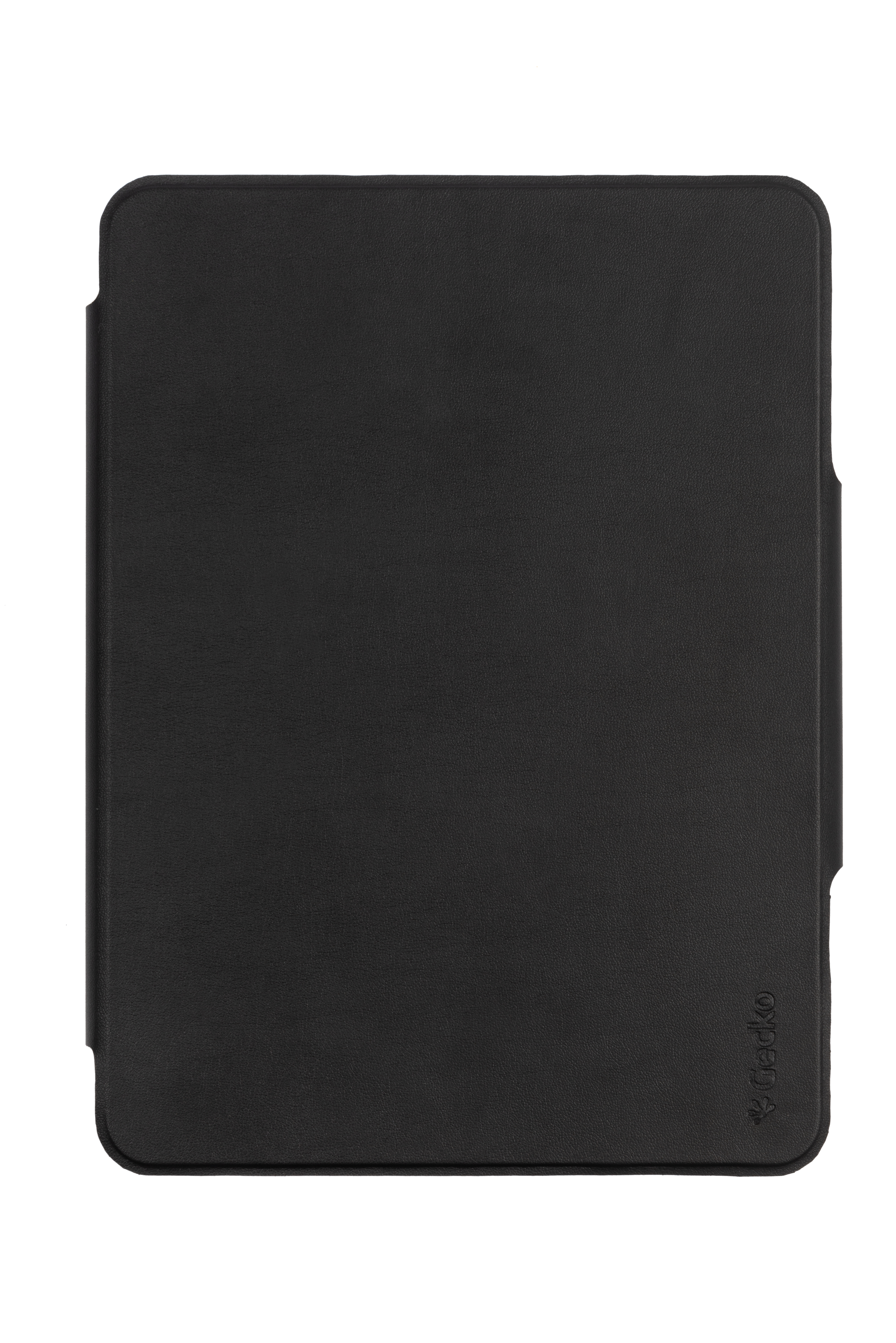 GECKO COVERS QWERTZ Tastatur-Case Apple Bookcover PU Leather, Schwarz für