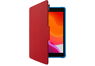 GECKO COVERS Super Hero Cover Tablet Hülle Bookcover für Apple iPad 10.2 (2019),Apple iPad 10.2 (2020),Apple iPad 10.2 (2021) PU Leather, Rot,Blau
