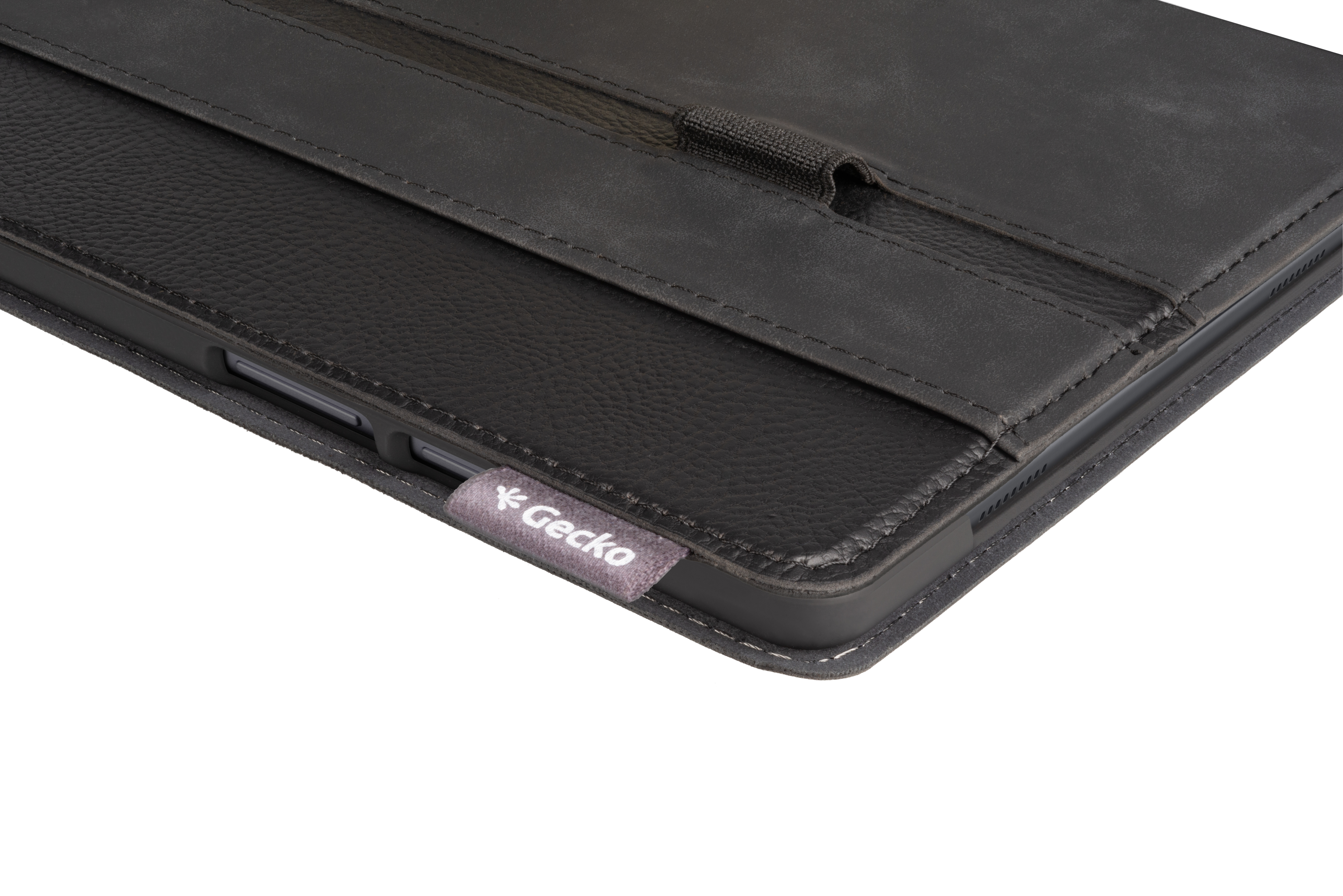 (2020) Tablet Galaxy Bookcover COVERS für Schwarz Leather, Tab A7 10.4 Samsung Hülle Cover GECKO PU Business