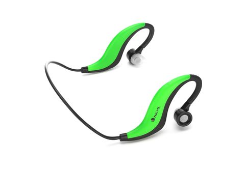 Auriculares deportivos inalámbricos - Auriculares deportivos inalámbricos-  NGS ARTICA RUNNER GREEN, Bluetooth, Waterproof, Ergonómicos NGS, Banda para  el cuello, Bluetooth, Verde