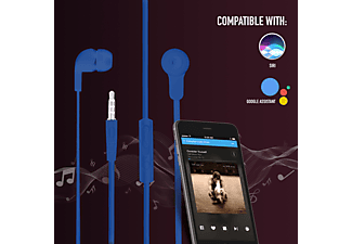 NGS Cross Skip, In-ear Kopfhörer Blau
