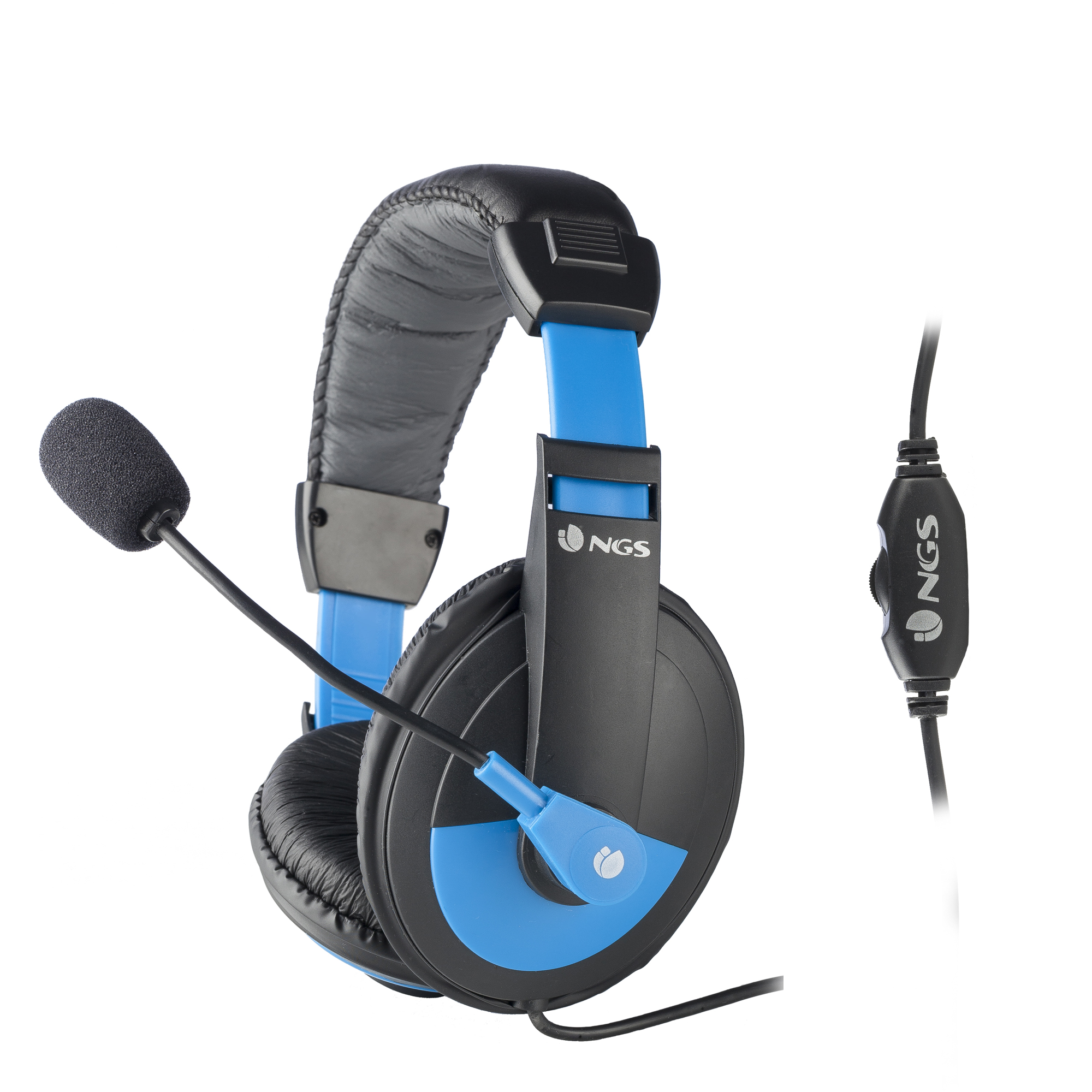 mit MSX9PROBLUE, Over-ear Headset NGS Blau Mikrofon