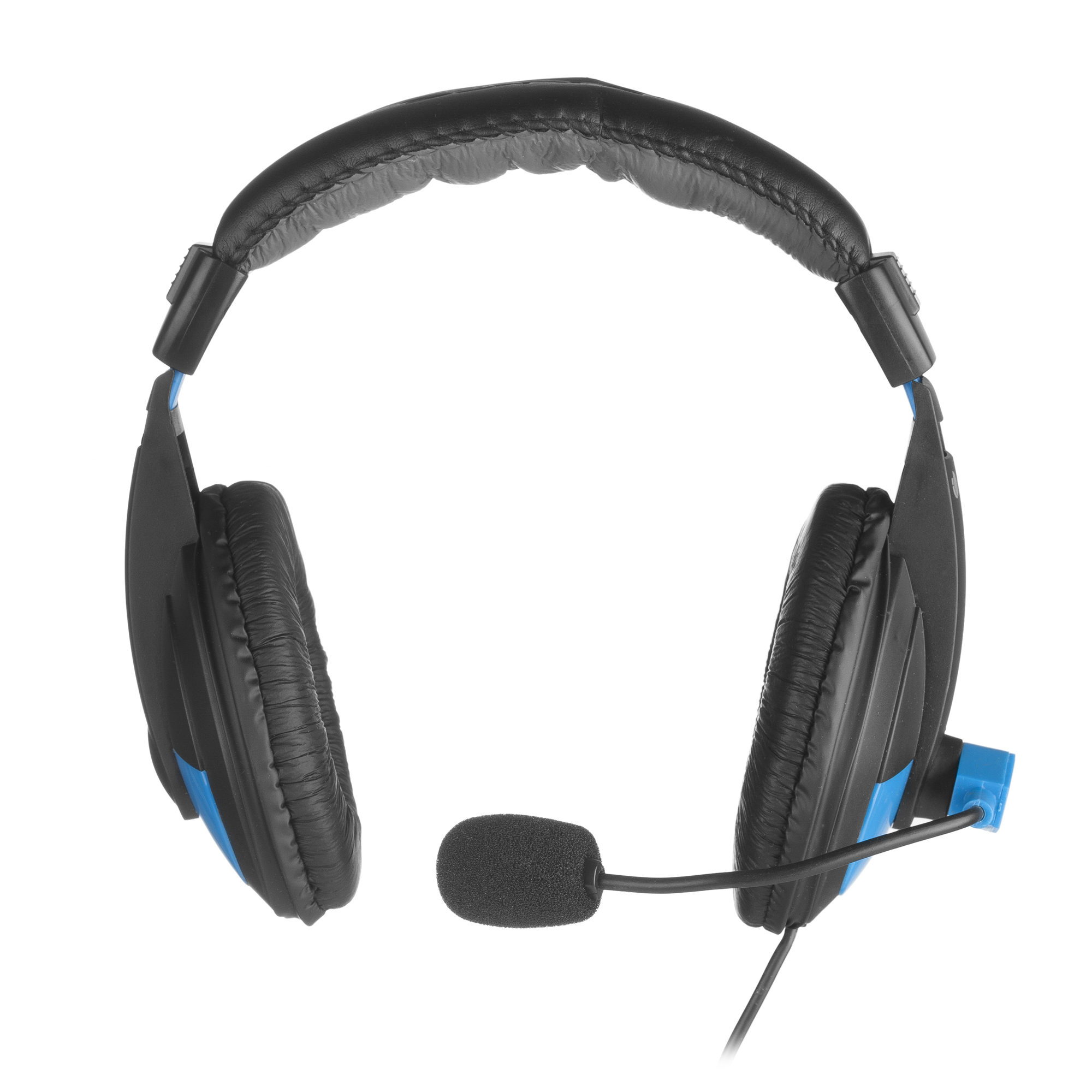 NGS MSX9PROBLUE, Over-ear Headset mit Blau Mikrofon