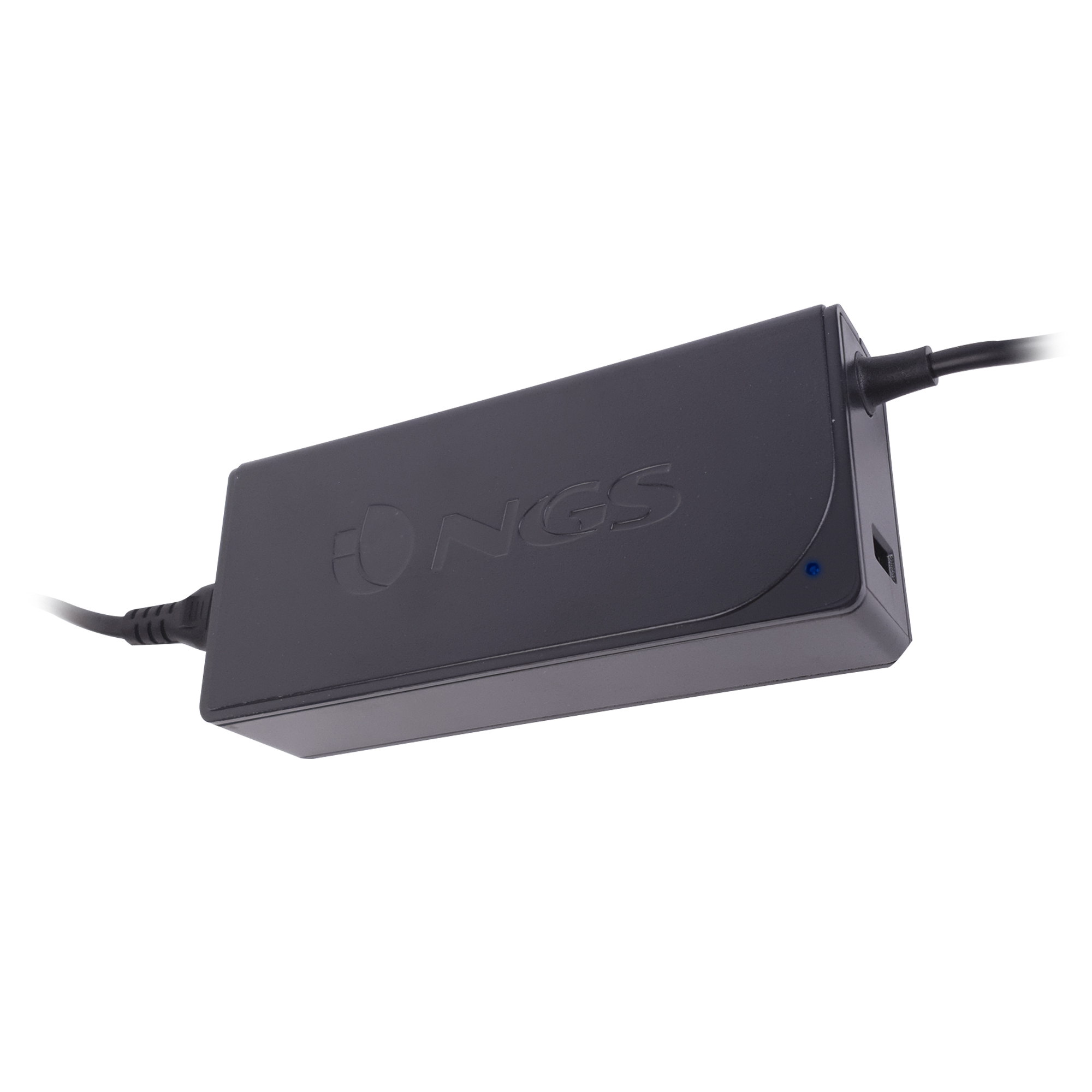 NGS Universal Laptop-Ladegerät W-90-90W – Mit 9 Adaptern & USB 5V/2A Ausgang, Kompatibel Mit HP, Dell, Asus, Lenovo, Acer