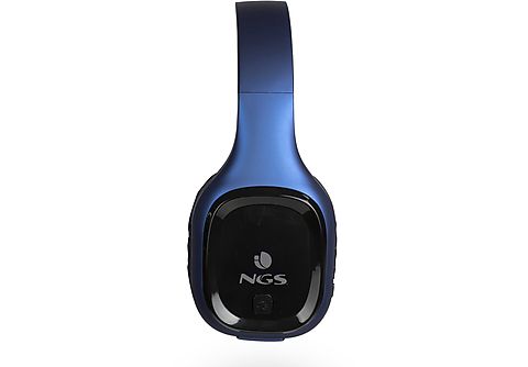 Auriculares Bluetooth Inalámbricos  - ARTICA SLOTH BLUE NGS, Supraaurales, Bluetooth, Azul