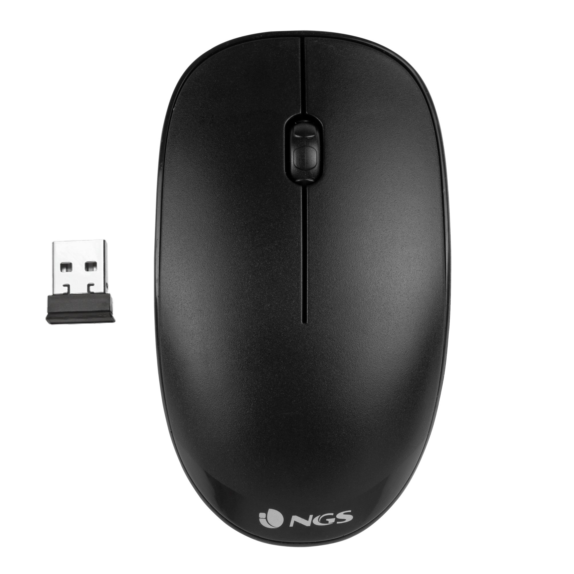 Ratón Inalámbrico NGS FOG - NGS, Wireless, 1000 pppppp, Negro